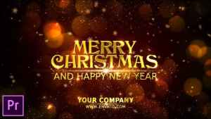 Merry Christmas Wishes - Premiere Pro