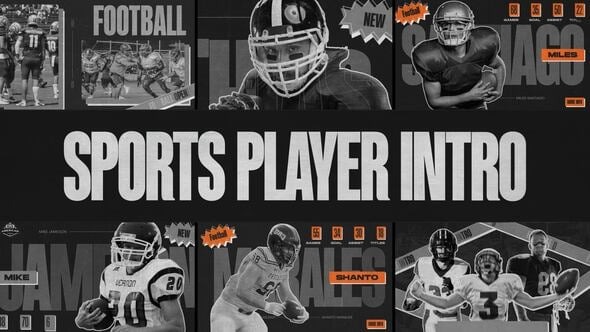 Download Sport Player Intro | American Football – Videohive