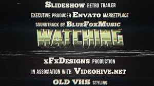80s Retro Titles VHS Effect