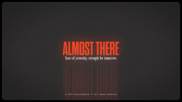 Download Almost There – Cinematic Motivational Opener – Videohive