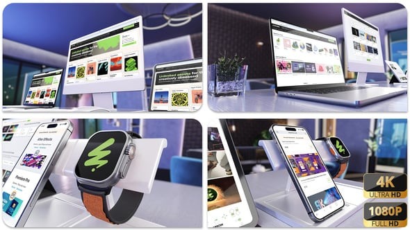 Download Website Promo Setup – Videohive