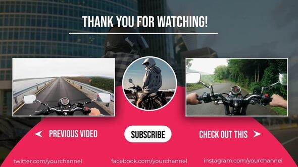 Download Youtube End Screen – Videohive