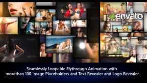 Photos Galaxy - Loopable Flythrough Animation