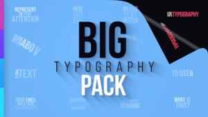 Big Typography Pack