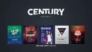 5-Pack Animated Party Flyers