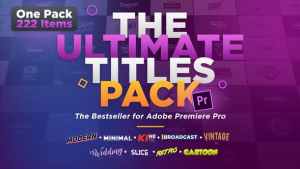 The Ultimate Titles Pack - Premiere Pro