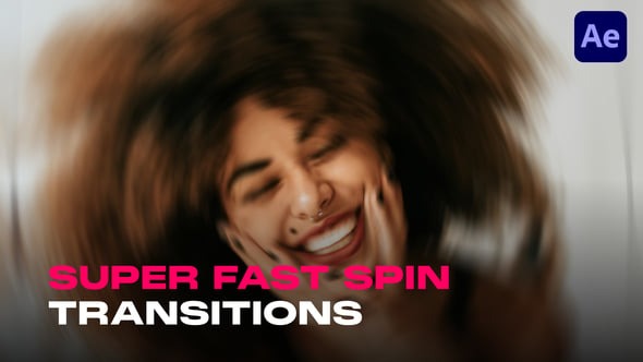Download Fast Spin Transitions for After Effects – Videohive