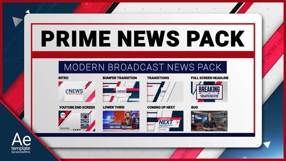 Download Prime News Pack – Videohive