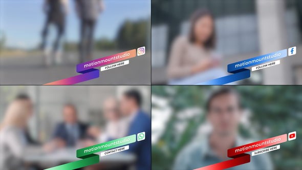 Download Social Media Lower Thirds – Videohive